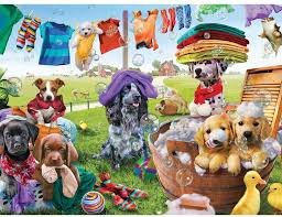 Create, play, share jigsaw puzzles and compete with other users. Buy Bits And Pieces 300 Piece Jigsaw Puzzle For Adults 18x24 Puppies Playing 300 Pc Dog Jigsaw By Artist Adrian Chesterman Online In Taiwan B07dghjsw4