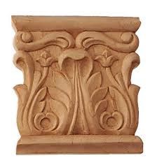 Applique 3 1 8 H X 3 W X 1 2 D Wood Rosettes Decorative Wood Appliques Inlay Wood Carved Wood Wooden Brac Wood Rosettes Wood Appliques Craft Wood Pieces