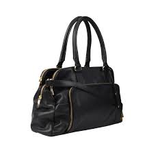 Sac Cabas En Cuir 3 Soufflets Zippes Porte Main Galeries Lafayette Sac Cabas Sac Sac Cuir