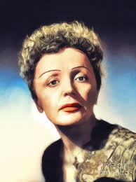Edith Piaf, Music Legend Painting by Esoterica Art Agency