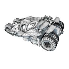 Batmobile Tumbler 3d Model Batmobile Batman Batmobile Batman Car