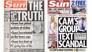 Is the sun your business? The Sun Ignores Hillsborough Findings On Front Page Itv News