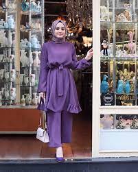 Berbagi inovasi baju polos telah banyak di ciptakan oleh para desainer, agar baju polos bisa. 7 Warna Hijab Yang Cocok Untuk Gamis Dan Dress Warna Ungu Womantalk