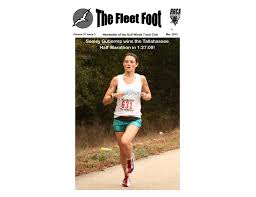 Seeley Gutierrez wins the Tallahassee Half Marathon in