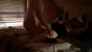 Couple having bisexual threesome with male sex doll and moaning orgasms