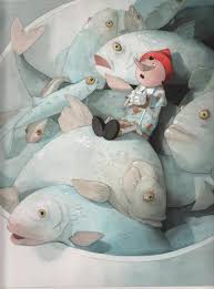 Pinnochio Illustration Daily Watercolor Illustration Illustration Children Illustration