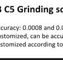 The introduce of the ball screw precision. C7,C5,C3. - ARESWIN