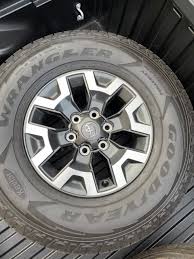 Between 1995 and 2018, toyota did have varying sizes of the wheels and tires for the tacomas. 2019 Toyota Tacoma Trd Off Road Wheels And Tires Tacoma World