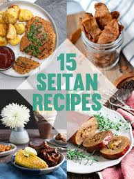 This is a meatless version of the pf chang's classic, with 29 grams of protein per serving. 15 Seitan Recipes The Perfect Meat Substitute Elephantastic Vegan