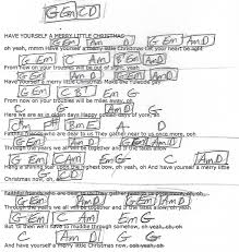 Have Yourself A Merry Little Christmas G Major Guitar Chord Chart Http Www Youtube Com Munsonmusiclive Holiday Songs Christmas Chords Xmas Music