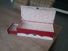 patricia de junas a termine cette belle boite a aiguilles a tricots c est une de mes creations sans poignee patricia a realise c boite cartonnage aiguille
