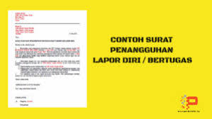 Contoh surat penangguhan dan pengur. Surat Penangguhan Lapor Diri Pendidik2u