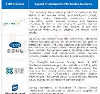 Automotive Electronics OEM/ODM/EMS Industry Report, 2023 ...