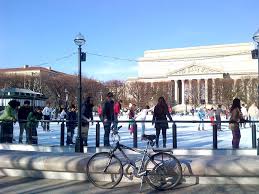 The Ice Skating Rink At The National Gallery Of Art Sculpture Garden The Dc Bike Blogger