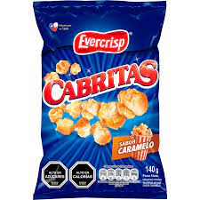 Ramitas original 250 gr evercrisp. Cabritas Evercrisp Caramelo 140 Gr Jumbo Cl