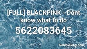 You can get them from the below tabl! Blackpink Ice Cream Roblox Id