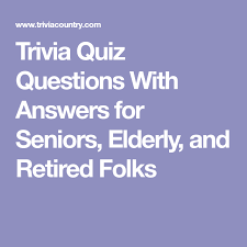 Find out whether bankruptcy makes sense for you. Trivia Quiz Questions With Answers For Seniors Elderly And Retired Folks Trivia Quiz Trivia Quiz Questions Fun Trivia Questions