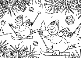 603 x 783 jpg pixel. Kleurplaat Sneeuwpop 42 Gratis Sneeuwpop Kleurplaten Voor Kids