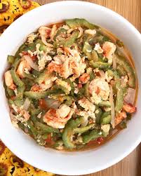 Casa Baluarte Filipino Recipes Ginisang Ampalaya With Shrimp Bitter Melon Recipes Filipino Vegetable Dishes Melon Recipes