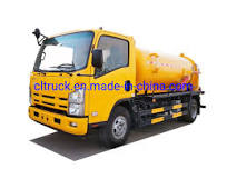 6000 L 1suzu 4X2 Vacuum Tank Vehicles 1500 Gallon Jurop Mec Italy Vacuum  Pumps Sucking Sewage Tanker Truck