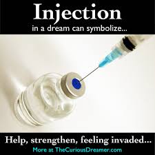 Injection Dream Symbol In The Curious Dreamer Dream Dictionary Dream Symbols Dream Meanings Dream Interpretation