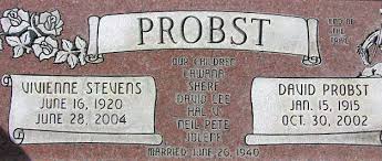 David Probst (1915-2002)