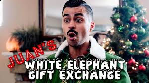 Make it a party with these easy christmas game ideas. Juan S White Elephant Gift Exchange David Lopez Youtube