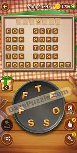 We did not find results for: Word Cookies March 1 2021 Daily Puzzle Answer Daze Puzzle