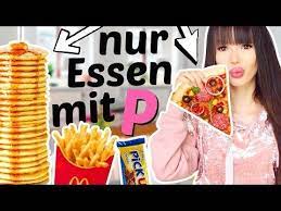 24 Stunden Nur Essen Mit P Essen Popcorn Pfannkuchen Viktoriasarina Youtube Blaues Essen Victoria Und Sarina Essen