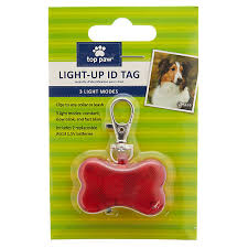 Top Paw Light Up Flashing Safety Id Tag Dog Id Tags Petsmart