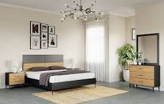 ‫מיטה זוגית עשויה עץ - House Design -ייצור ישראלי - כחול לבן - דגם מילה - -  ₪2,799.00‬‎