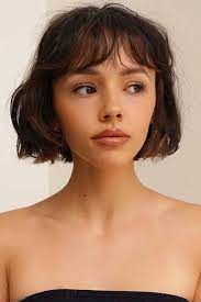 Tempted To Get A Fringe But Not Sure Which Style Suits Your Face Shape Let The Experts Guide You In 2021 Short Hair Fringe French Haircut Medium Bob Hairstyles For Thick