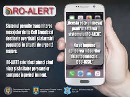 O candidată la medicină a ratat examenul pentru că. Sistemul De Avertizare Ro Alert Va Fi Testat Miercuri 27 Iunie 2018 In Bucuresti Cell Broadcast Cell Info Sms Cb Difusao Celular