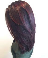 Red Violet Hair Color With Red Balayage Highlights On Short Hair Formula Is On My Instagram Jessvedo Hair Hair Styles Violet Hair Colors Violet Hair
