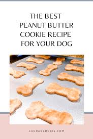 The Best Peanut Butter Cookie Recipe For Your Dog Laurabedokis Com Recipe Dog Cookie Recipes Peanut Butter Cookie Recipe Best Peanut Butter Cookies