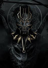 Erik Killmonger Golden Jaguar Black Panther Art Black Panther Marvel Black Panther