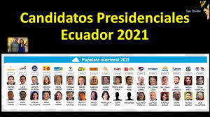 7 de 17 | el candidato presidencial andrés arauz alza su puño durante una rueda de prensa el 7 de febrero de 2021, después de las elecciones generales en ecuador. Candidatos Elecciones Presidenciales De Ecuador 2021 Youtube