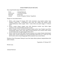 Contoh surat permohonan pelunasan hutang pada bank mp3 & mp4. Download 16 Contoh Surat Pernyataan Hutang Piutang Lengkap Contoh
