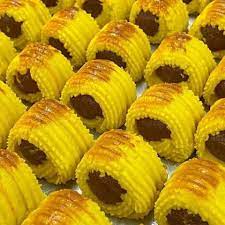 2 sudu makan membukit tepung kastard; Pin Auf Cookies