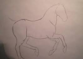 ló rajz egyszerűen bonyolult