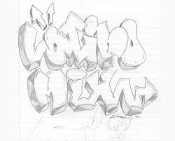 The easiest way to create consistent graffiti alphabets in a similar style and composition is to use grids. 33 Best Graffiti Pencil Drawings Sketches For Your Inspiration Free Premium Templates