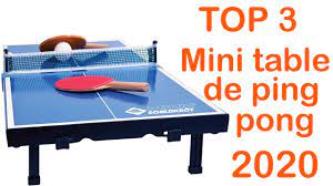 top 3 meilleure mini table de ping pong 2020 youtube
