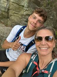 Mountain challenge event at Pilot Mountain