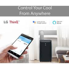 LG 450 Sq. Ft. Smart Portable Air ...