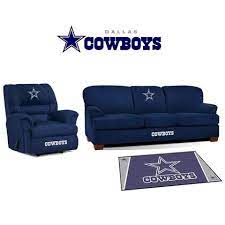 Dallas Cowboys Microfiber Furniture Set Sports Fans Plus Dallas Cowboys Room Dallas Cowboys Dallas Cowboys Decor