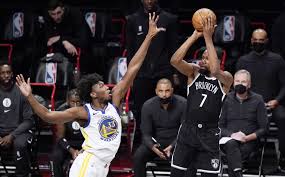 Find the latest in kevin durant merchandise and memorabilia, or check out the rest of our brooklyn nets gear for the. Kevin Durant Returns With 22 Points And A 125 99 Nets Rout Of Warriors Los Angeles Times