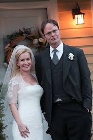 Pin By Amanda Keith On Wedding Dresses Worn On Tv The Office Nbc The Office The Office Show
