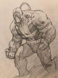 Bane Jim Lee Jim Lee Art Superhero Art Marvel Drawings