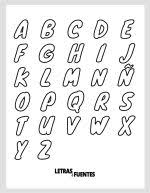 Disfruta de este blog y descubre letras maravillosas. Letras Grandes Para Imprimir Y Colorear Carteles