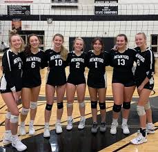 Newaygo volleyball team wins share of 2020 CSAA Gold Division title